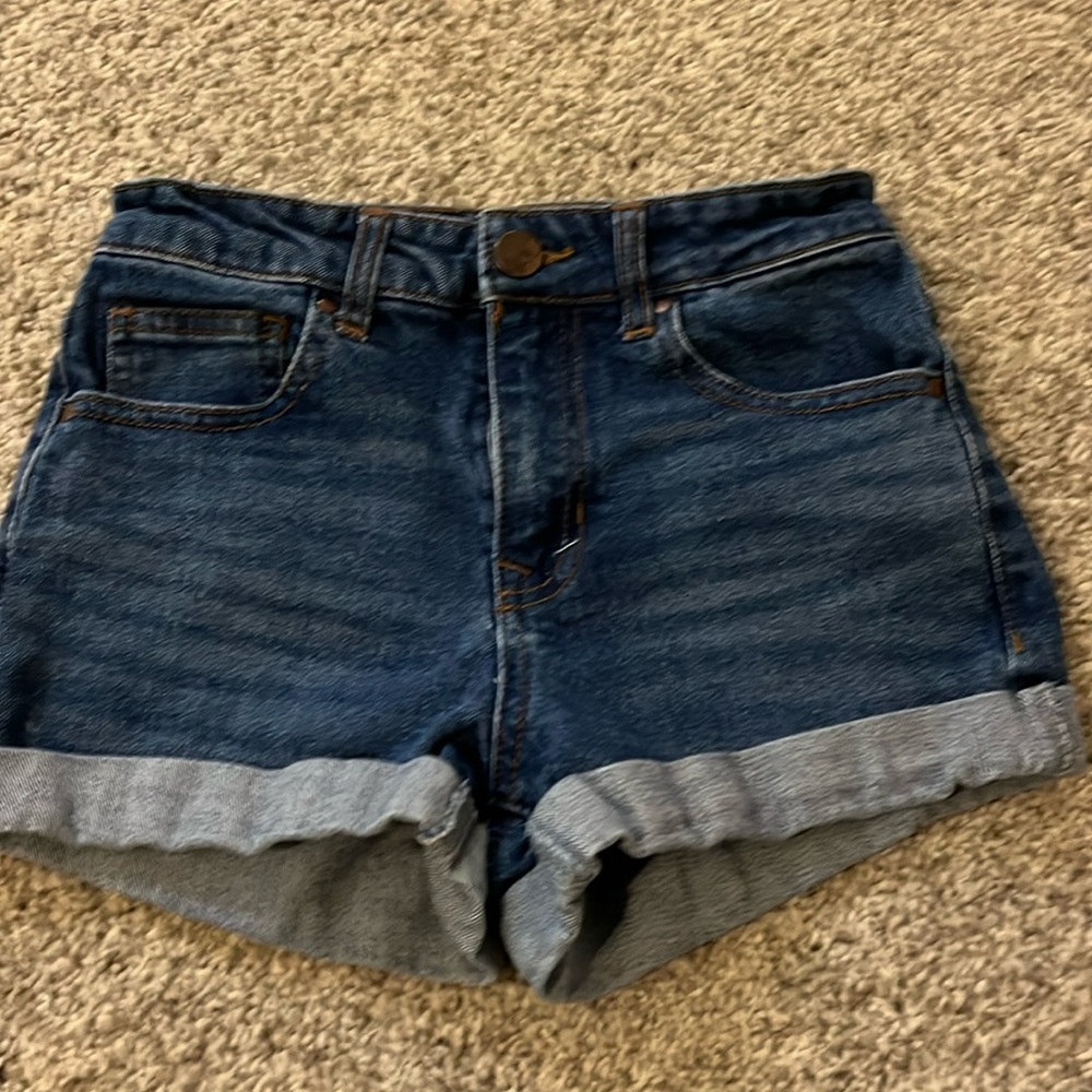 Francesca’s girls jeans shorts